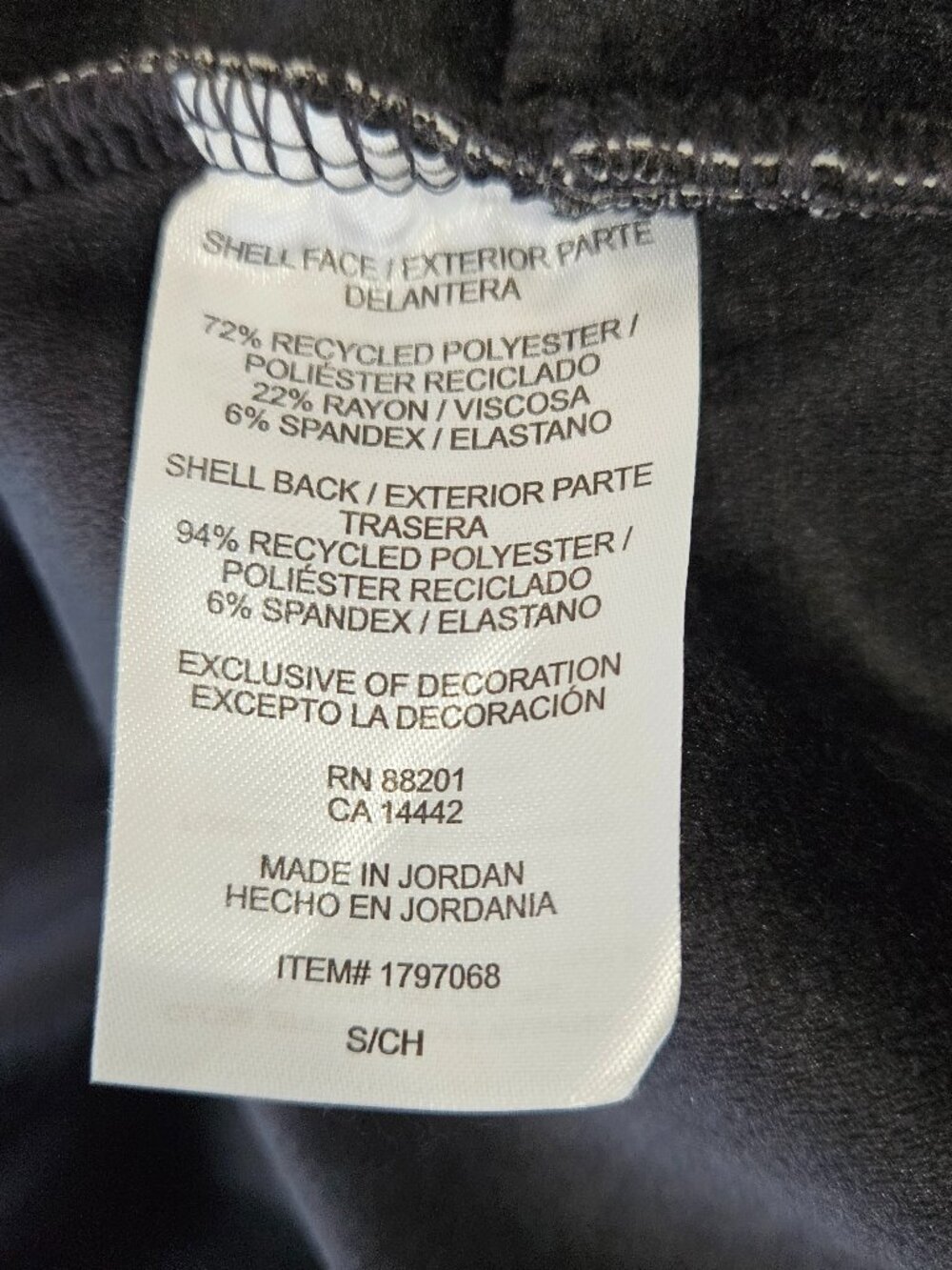 MONDETTA Fleece Full Zip Jacket | Size Small (tag) to Medium (See Measurements) - Picture 11 of 13